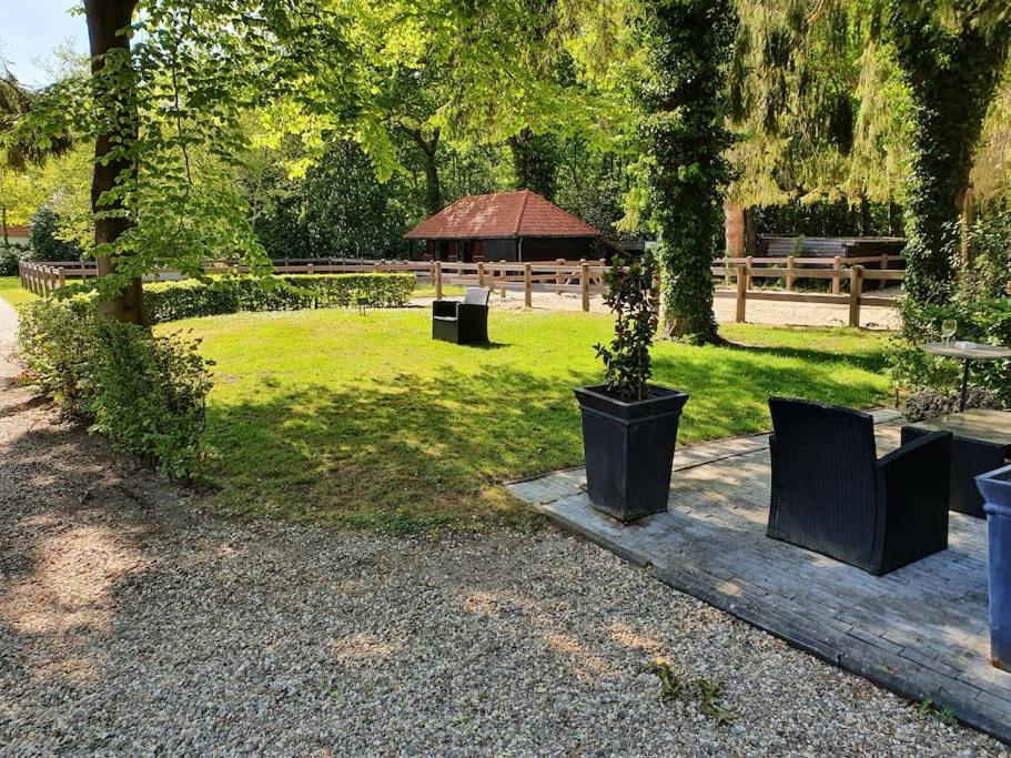 Midden In De Friese Bossen Op Landgoed Princenhof Oranjewoud Exteriör bild
